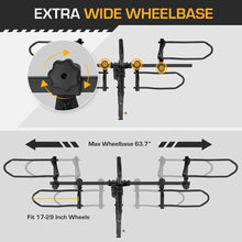 Load image into Gallery viewer, JUPITERBIKE Rugged Dual Ebike Carrier, Hitch Mounted - electricbyke.com