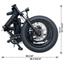 Load image into Gallery viewer, TRACER COYOTE 20'' 500W Foldable Electric Bike - 500 Watt, 48V - electricbyke.com