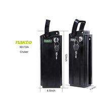 Load image into Gallery viewer, NAKTO, Battery for  Cruiser E-Bike - electricbyke.com