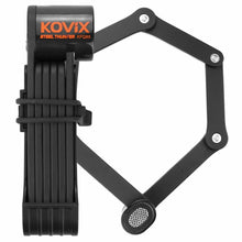 Load image into Gallery viewer, Kovix Steel Folding BIcycle Lock with Alarm - from JupiterBike - electricbyke.com
