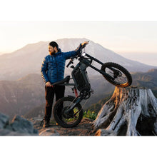 Load image into Gallery viewer, FREEGO X2 Off Road Dirt Electric Mountain Bike - 60V,  750 Watt (Class 3, City Mode) - electricbyke.com