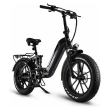 Load image into Gallery viewer, JUPITERBIKE Defiant ST Dual Shock Fat Tire Folding Eliectric Bike - 750 Watt, 48V - electricbyke.com