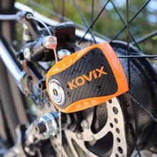 Load image into Gallery viewer, Kovix Brake Rotor Bicycle Lock with Alarm - from JupiterBike - electricbyke.com