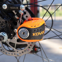 Load image into Gallery viewer, Kovix Brake Rotor Bicycle Lock with Alarm - from JupiterBike - electricbyke.com