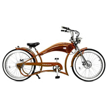 Load image into Gallery viewer, Tracer Twenty5 GT 500W 26" Chopper Cruiser E-Bikes - 500 Watt, 48V - electricbyke.com