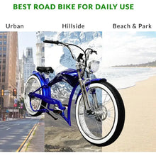 Load image into Gallery viewer, Tracer Twenty5 GTS 500W 26" Cruiser E-Bike - 500 Watt, 48V - electricbyke.com