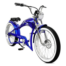 Load image into Gallery viewer, Tracer Twenty5 GT 500W 26" Chopper Cruiser E-Bikes - 500 Watt, 48V - electricbyke.com