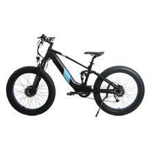 Load image into Gallery viewer, EUNORAU, DEFENDER S, Al Wheel Drive, Dual Battery Capable, Fat Tire, Commuter E-Bike - 1500 Watt, 48V - electricbyke.com