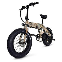 Load image into Gallery viewer, JUPITERBIKE DEFIANT Fat Tire Electric Folding Bike - 750 Watt, 48V - electricbyke.com