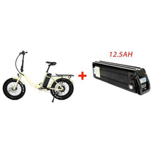Load image into Gallery viewer, EUNORAU, E-Fat-Step, Foldable, Step-Thru, 20" Fat Tire Electric Bike - 500 Watt, 48V - electricbyke.com