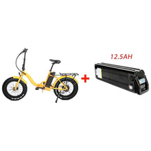 Load image into Gallery viewer, EUNORAU, E-Fat-Step, Foldable, Step-Thru, 20" Fat Tire Electric Bike - 500 Watt, 48V - electricbyke.com