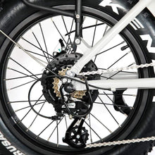 Load image into Gallery viewer, EUNORAU, E-Fat-Step, Foldable, Step-Thru, 20" Fat Tire Electric Bike - 500 Watt, 48V - electricbyke.com
