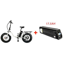 Load image into Gallery viewer, EUNORAU, E-Fat-Step, Foldable, Step-Thru, 20" Fat Tire Electric Bike - 500 Watt, 48V - electricbyke.com