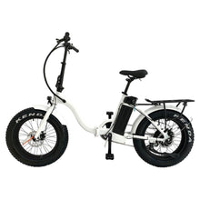 Load image into Gallery viewer, EUNORAU, E-Fat-Step, Foldable, Step-Thru, 20" Fat Tire Electric Bike - 500 Watt, 48V - electricbyke.com