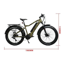 Load image into Gallery viewer, EUNORAU, FAT-HD All Terrain, Fat Tire, Electric Mountain Bike - 1000 Watt, 48V - electricbyke.com