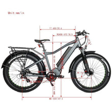 Load image into Gallery viewer, EUNORAU, FAT-HD All Terrain, Fat Tire, Electric Mountain Bike - 1000 Watt, 48V - electricbyke.com