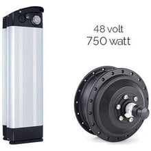 Load image into Gallery viewer, JUPITERBIKE DEFIANT Fat Tire Electric Folding Bike - 750 Watt, 48V - electricbyke.com