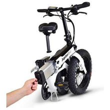 Load image into Gallery viewer, JUPITERBIKE DEFIANT Fat Tire Electric Folding Bike - 750 Watt, 48V - electricbyke.com