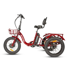 Load image into Gallery viewer, EUNORAU, New-Trike 2.0 Fat Tire Folding Electric Tricycle - 500 Watt, 48V