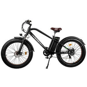 NAKTO Cruiser 2 Fat Tire 26" Electric Bike - 750 Watt, 48V