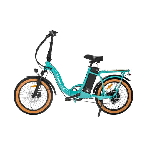 REVI BIKES Rebel .2 - 20 Inch Fat Tire Folding Electric Bike - 750 Watt, 48V - electricbyke.com
