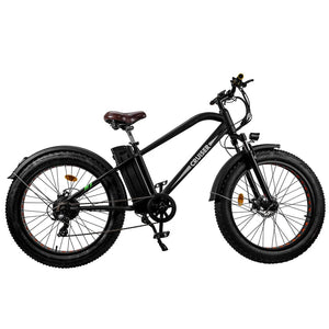 NAKTO Cruiser 2 Fat Tire 26" Electric Bike - 750 Watt, 48V