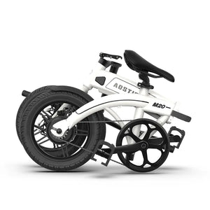 AOSTIRMOTOR M20 Lightweight Folding E-Bike - 350 Watt, 36V - electricbyke.com