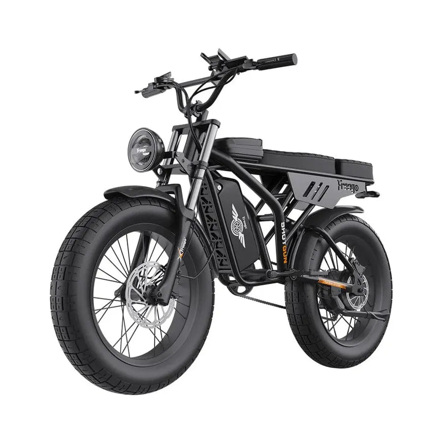 FREEGO SHOTGUN PRIME F2 Plus & F2 Pro Electric Cargo E-BIke - 1080 Wh, 48V or 60V