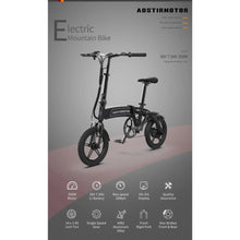 Load image into Gallery viewer, AOSTIRMOTOR M20 Lightweight Folding E-Bike - 350 Watt, 36V - electricbyke.com