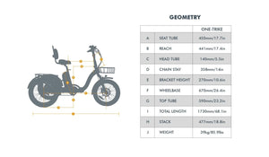 EUNORAU One-Trike 2.0 - Folding  - 500W, 48V