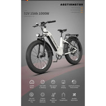 Load image into Gallery viewer, AOSTIRMOTOR QUEEN All-Terrain E-Bike - 1000 Watt, 52V - electricbyke.com