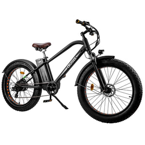 NAKTO Cruiser 2 Fat Tire 26" Electric Bike - 750 Watt, 48V