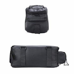 JUPITERBIKE Waterproof Bicycle Trunk Bag (for all rear racks)