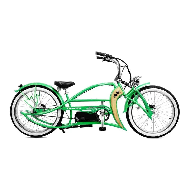 Tracer Signature Pro 26'' Chopper Cruiser Electric Bike - 800 Watt, 48V - electricbyke.com