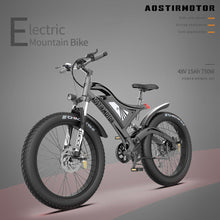 Load image into Gallery viewer, AOSTIRMOTOR S18 All-Terrain Electirc Mountain Bike - 750 Watt, 48V - electricbyke.com