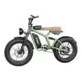 FREEGO F1 Pro (Camoflage Green) Fat Tire Off Road E-Bike - 1400 Watt, 48V - electricbyke.com