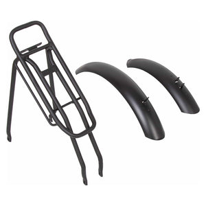 ECOTRIC Rear Rack and Fenders for: Rocket and 26" Fat Tire Beach/Snow Bike - electricbyke.com