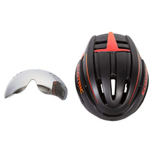 Load image into Gallery viewer, ECOTRIC, eBike Helmet with Silver-Coated Googles &amp; Rear Light - electricbyke.com