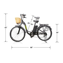 Load image into Gallery viewer, NAKTO Camel City Cruiser, Women&#39;s 26&quot; Electric Bicycle -  250 Watt, 36V - electricbyke.com