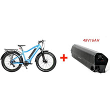 Load image into Gallery viewer, EUNORAU, FAT-HD All Terrain, Fat Tire, Electric Mountain Bike - 1000 Watt, 48V - electricbyke.com