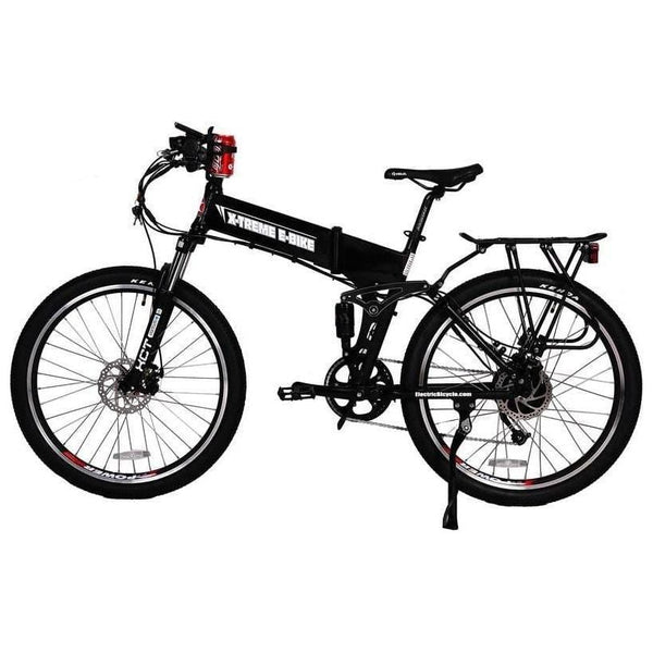 x-treme rubicon 48 volt electric mountain bicycle X-TREME Baja, Folding Electric Mountain Bicycle