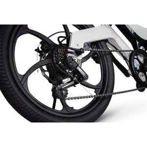 JUPITERBIKE DISCOVERY X7 Folding Electric Mountain Bike - 350 Watt, 36V - electricbyke.com