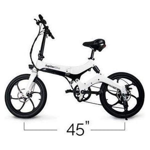 JUPITERBIKE DISCOVERY X7 Folding Electric Mountain Bike - 350 Watt, 36V - electricbyke.com