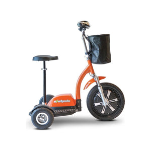 EWheels EW-18 Turbo Stand-N-Ride Mobility Scooter - 500 Watt, 25 Mile Est Range - electricbyke.com